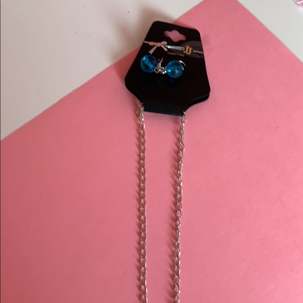 Necklace with earring - Picture 2 of 2